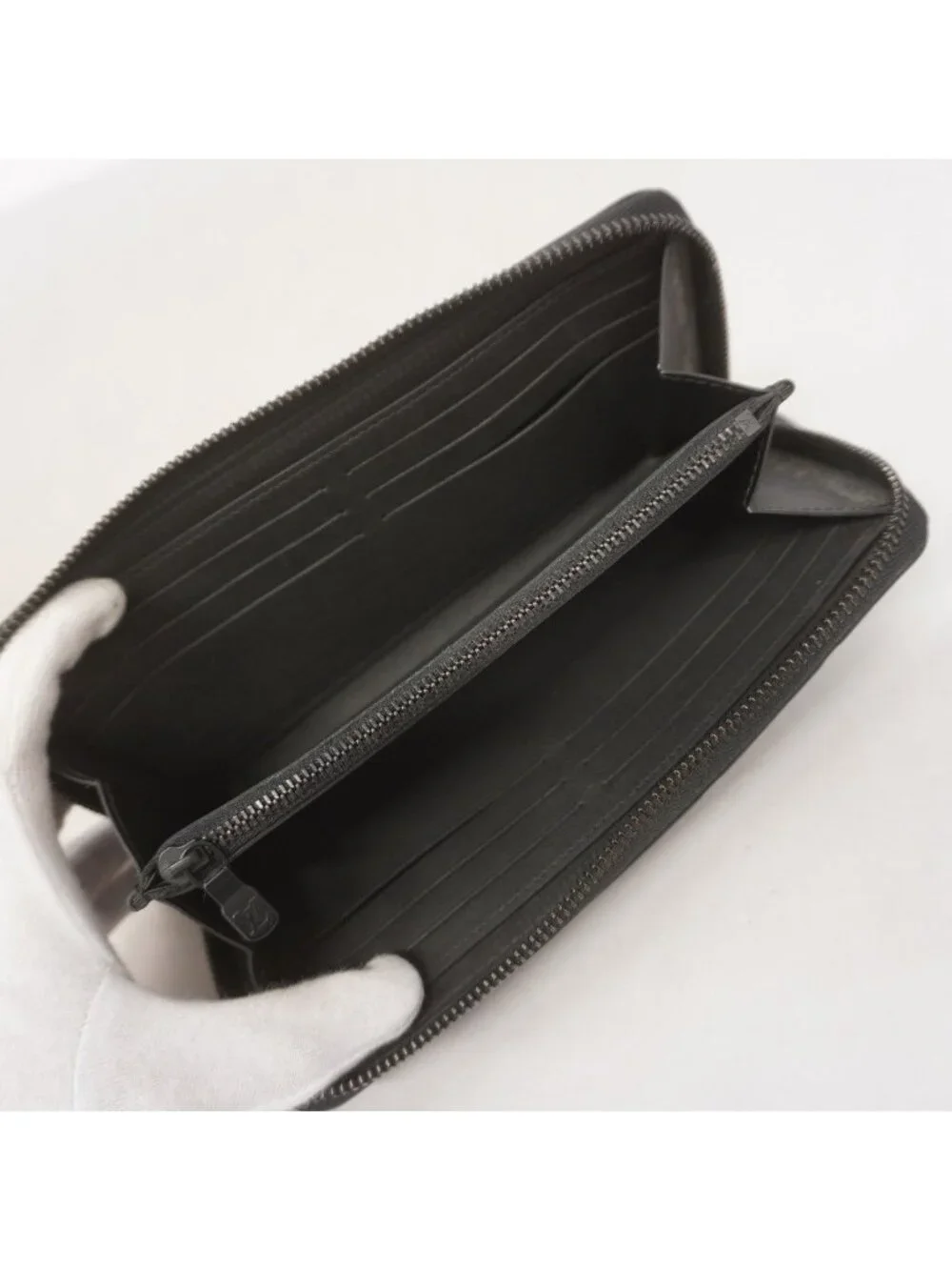 Louis Vuitton Wallet Monogram Shadow Zippy Horizontal Noir